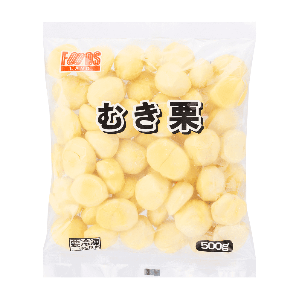 業務用むき栗 500g 岩谷産業 フーズランド｜業務スーパーハッピーモ