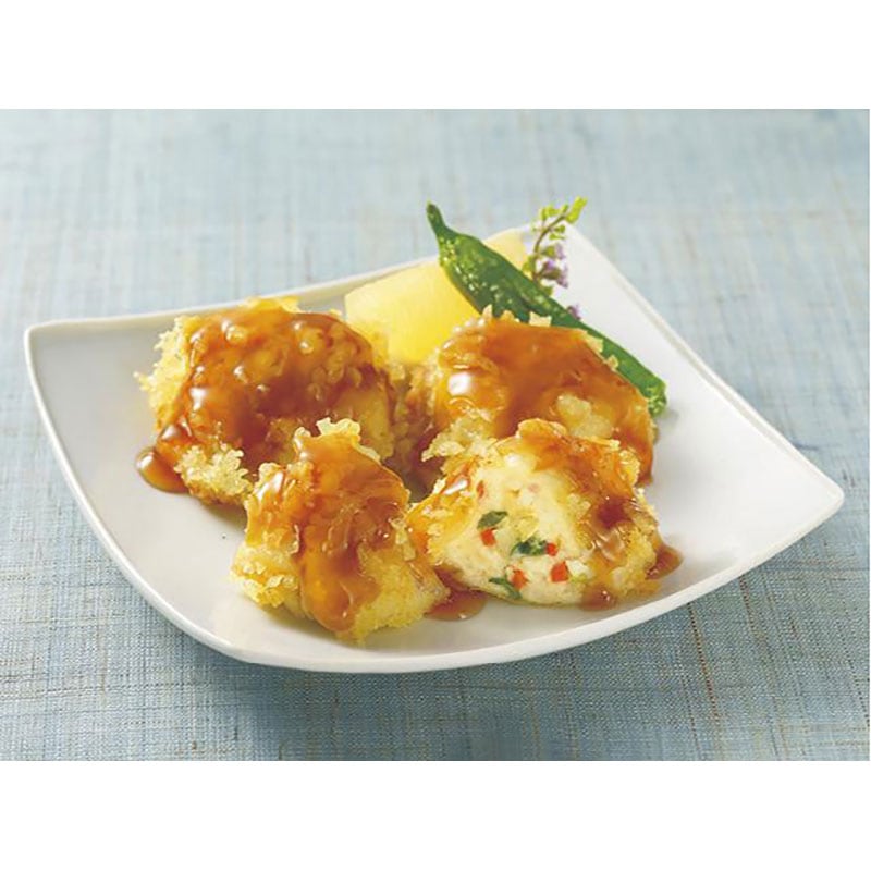 ニチレイ 白身魚と豆腐のふんわり天 33g×20 タレ付