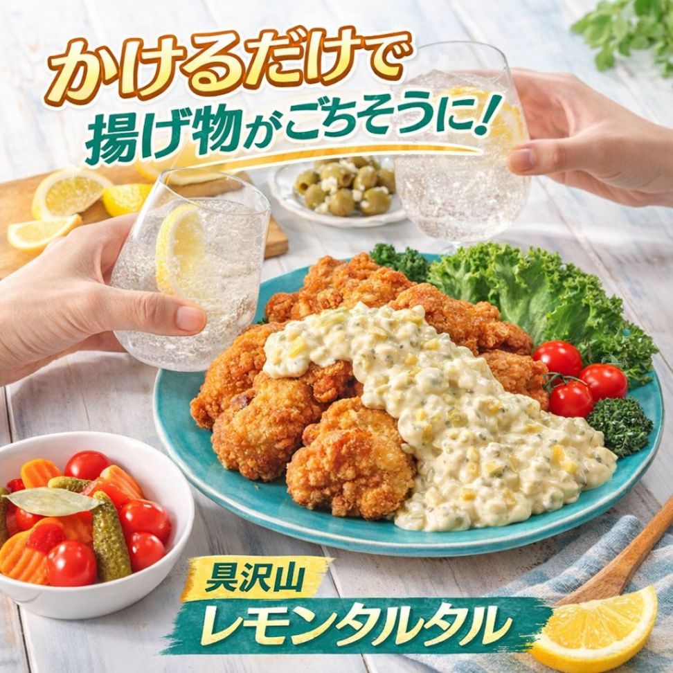 キユーピー 具沢山ソース レモンタルタル 500g　