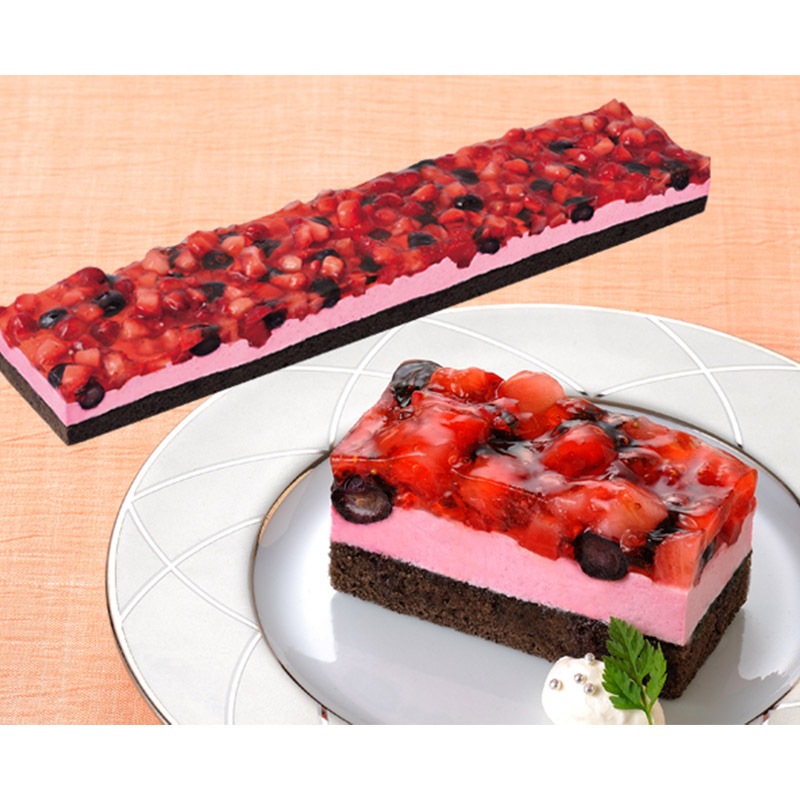 フレック フリーカットケーキ ダブルベリー 485g｜業務用スーパー