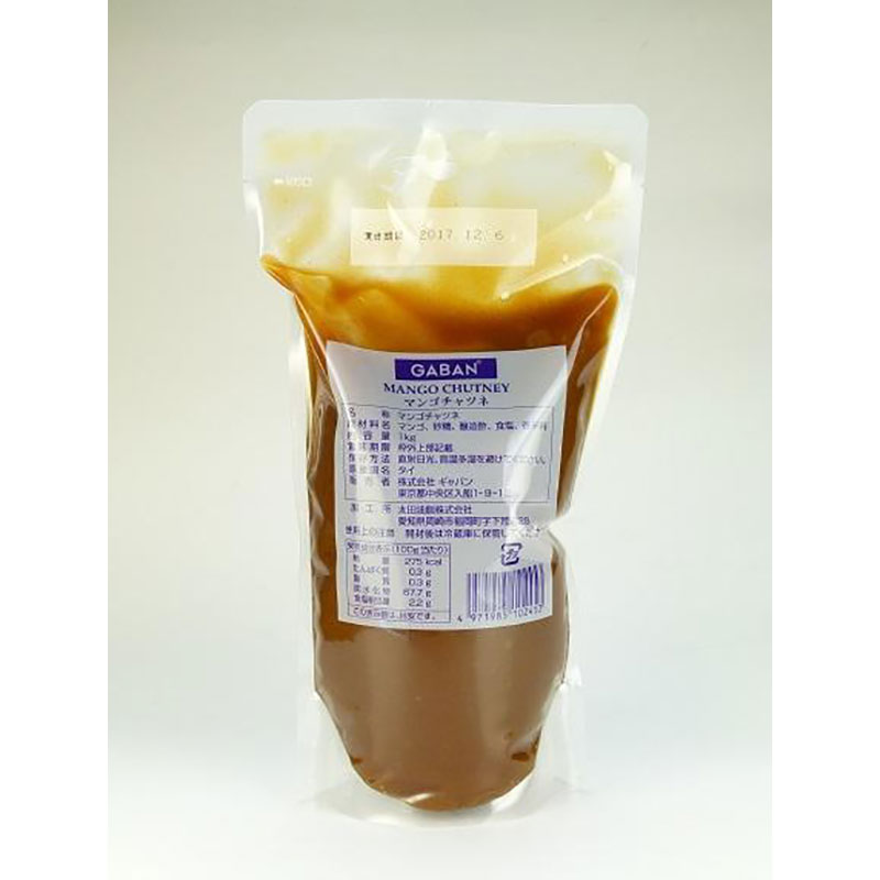 GABAN マンゴチャツネ 1kg袋