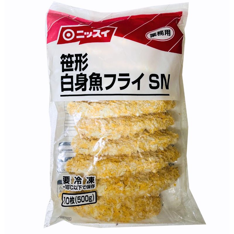 ニッスイ R笹形白身魚フライ50g×10個