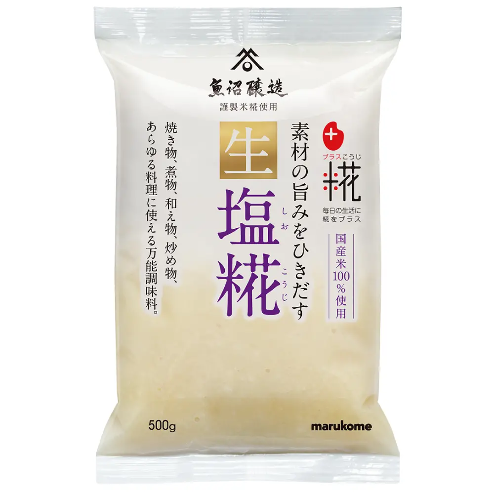 マルコメ プラス糀 生塩糀 500g