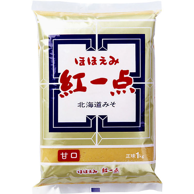 業務用味噌 1kg ほほえみ 紅一点｜業務スーパーハッピーモ