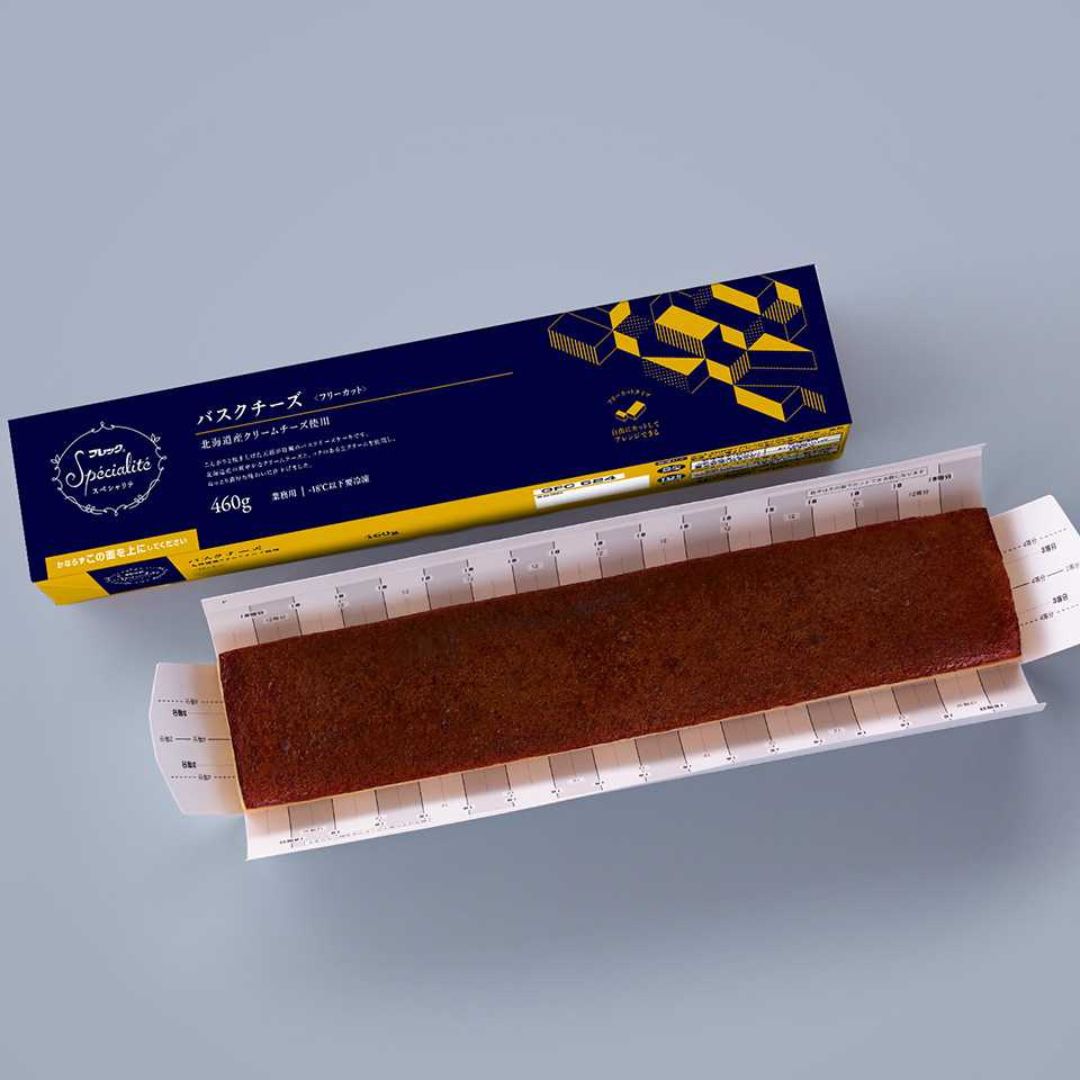 フレック フリーカットケーキ バスクチーズ 460g