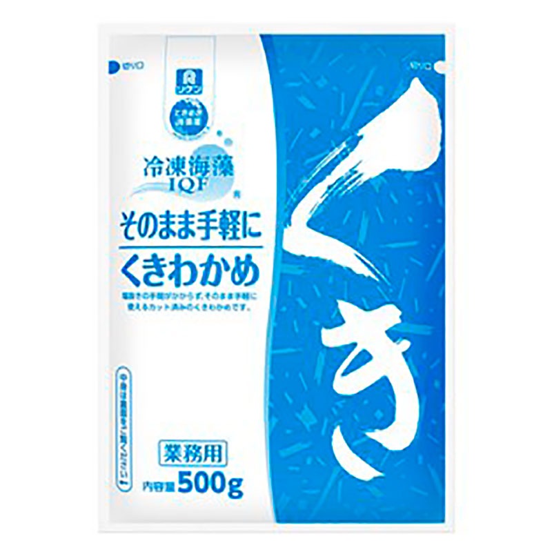 理研 冷凍海藻そのまま手軽にくきわかめ 500g