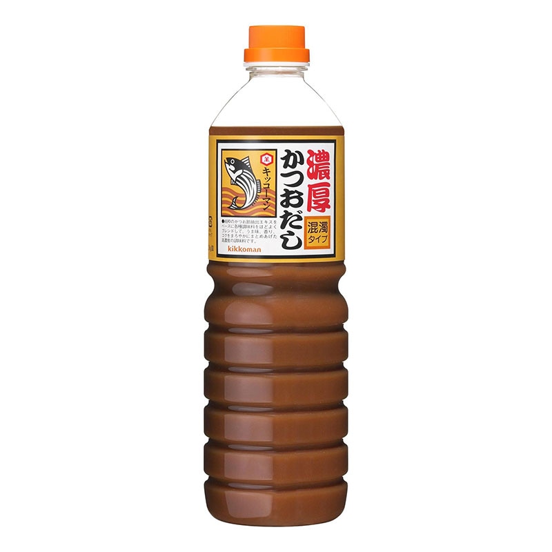 キッコーマン 濃厚かつおだし混濁タイプ 1.2kg