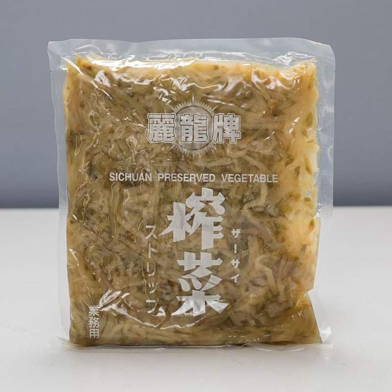 麗龍牌 ザーサイ ストリップ 1kg