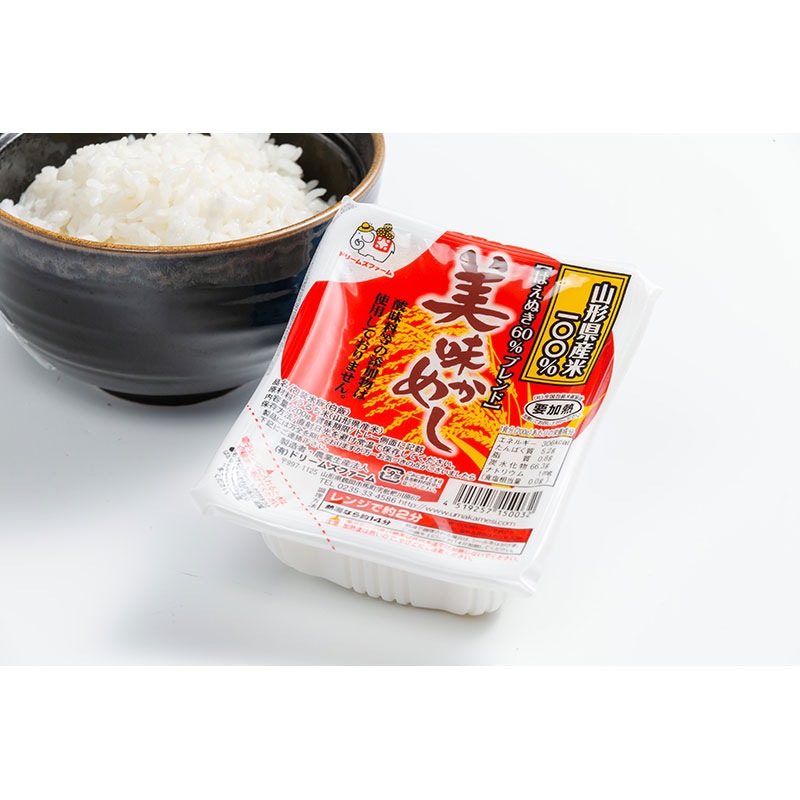 ドリームズファーム 無菌米飯 美味かめし 200g