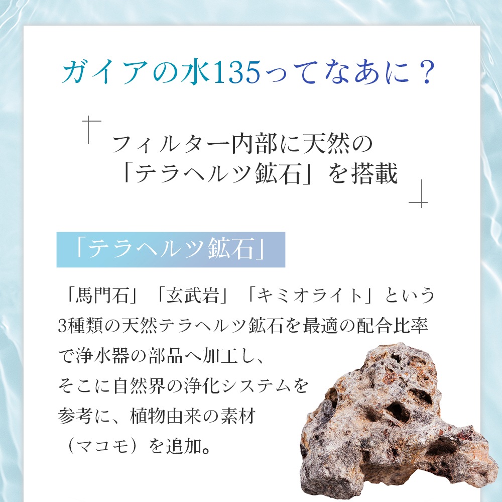 正規代理店】ガイアの水135 浄水シャワー 直送 送料無料 【お