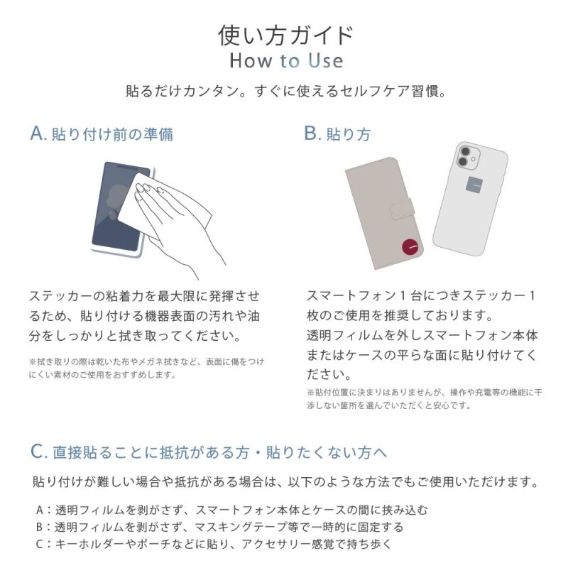 3G/4G/5G対応 電磁波対策ステッカー easy protector SMART X［極薄］