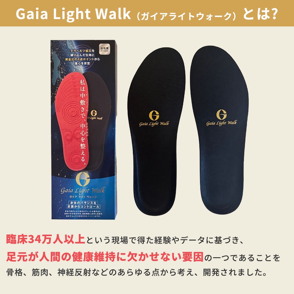 ガイアライトウォーク（インソール）
