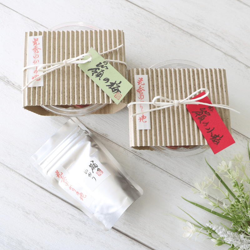 岐阜県恵那産 手作り梅干し 自然栽培の梅 「嶺の梅」 【300g】