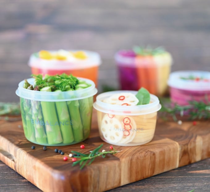 エンバランスラウンドコンテナ S【250mL】