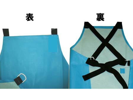 エプロン ビニール生地 赤 白 黒 紺 レザー調 | 衣料品,7サロン