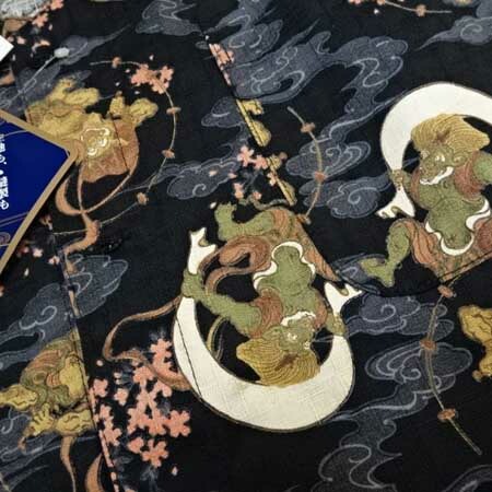 なーこさん専用ページ。お祭り着!!ダボシャツ!!140上下ハンドメイド お祭り着!!ダボシャツ!!140上のみハンドメイド （オリジナル鯉口
