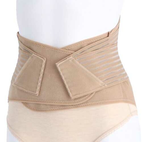 介護衣料 日本製 腰椎コルセット 二重ベルト 骨盤バンド 腰ベルト