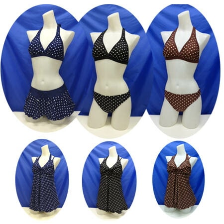 水着レディース水着 タンキニ 送料無料 ビキニ 9M/11L/13L f054 Fairy