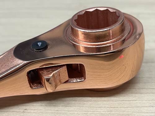 トップ工業コンパクトラチェットピンクゴールドRM1721C-PGSV トップ工業コンパクトラチェットピンクゴールドRM1721C-PGSV