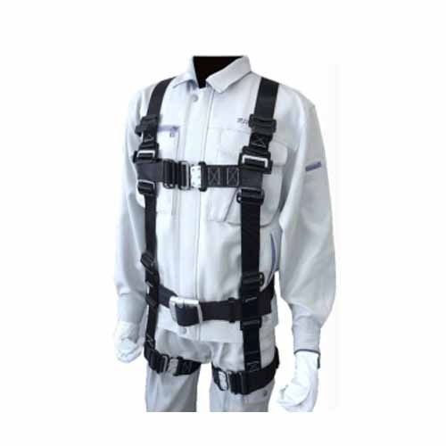 ポリマーギヤ　フルハーネス型 Mサイズ 墜落制止用器具の規格適合品 背中Y/もも水平タイプ 3PHNW-BL-M(w06460) ポリマーギヤ フルハーネス型 Mサイズ 墜落制止用器具の規格適合品