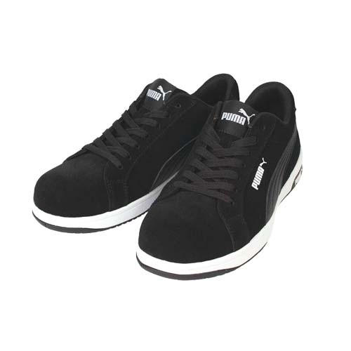 ������ �ס��� PUMA ICONIC SUEDE BLACK LOW 64.202.0 25.0��28.0cm ������� ɳ