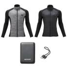 �ҡ��ȥ����� �ץ����å��ҡ��ȥ��󥵥졼����󥸥㥱�åȤȥХåƥ꡼�Υ��å� �����å��١��� 41101+400665 S M L LL 3L 5L