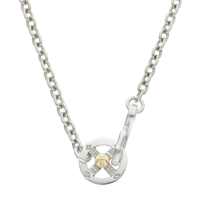 ホイール付き太丸チェーン ※使用感あり 【取扱：原宿シルバー店