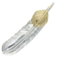 【silver925＋右】　プレーン特大フェザー　新品未使用 プレーン特大フェザー 右向き 【取扱：心斎橋店】 | すべての