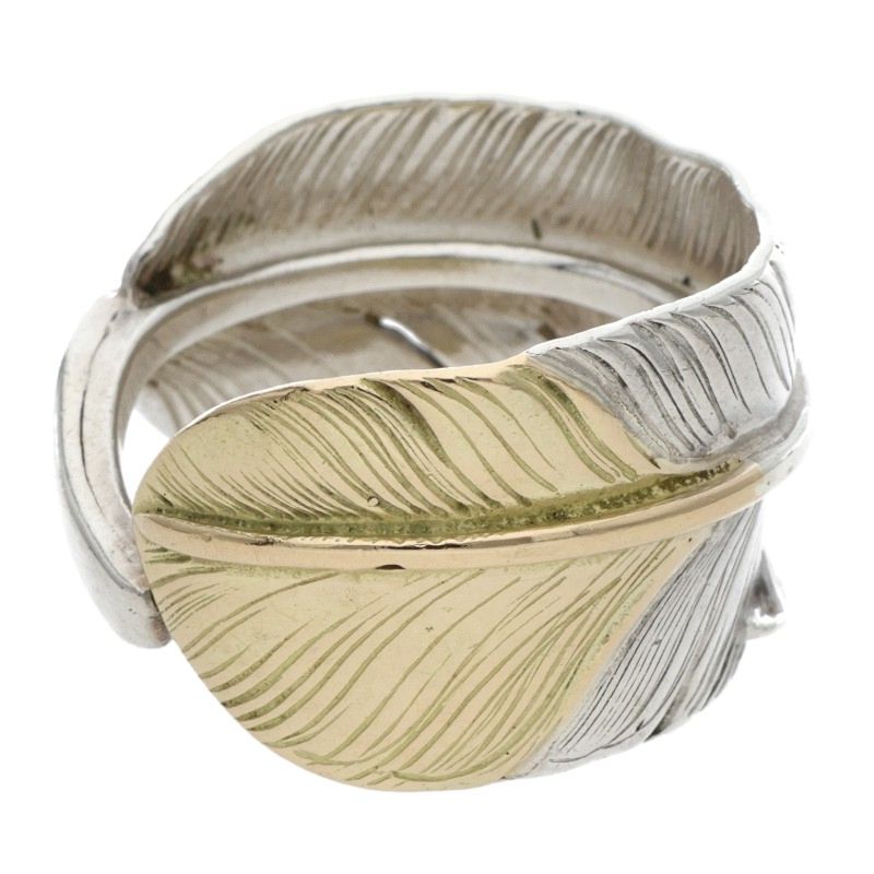 先金特大フェザーリング 〈19号〉 8.97g ※継ぎ目弱クラックあり 【取扱