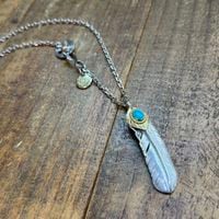 先金フェザー　ターコイズホイールセット ゴローズおすすめセット13_特大フェザー｜ゴローズ通販のRINKAN