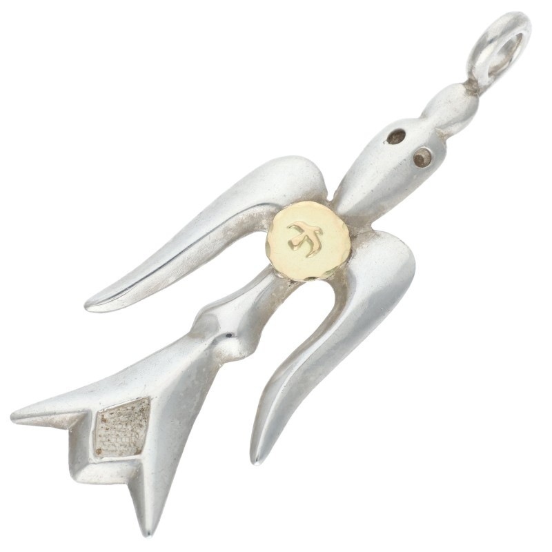 ゴローズ シルバー 羽根モチーフ ペンダント 3個セット 中 小2