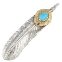 先金フェザー　ターコイズホイールセット ゴローズおすすめセット13_特大フェザー｜ゴローズ通販のRINKAN