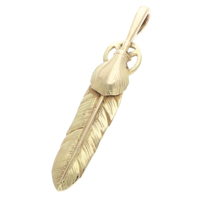 全金フェザー小 全金ハートホイールフェザー 小 【取扱：原宿シルバー店