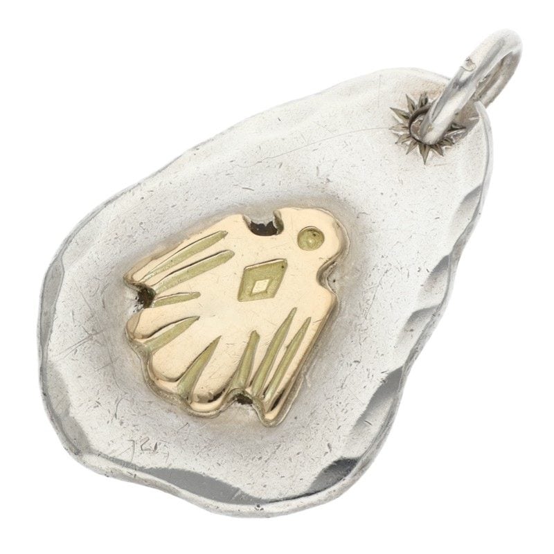 イーグル付き印台メタル ※使用感あり【取扱：原宿シルバー店