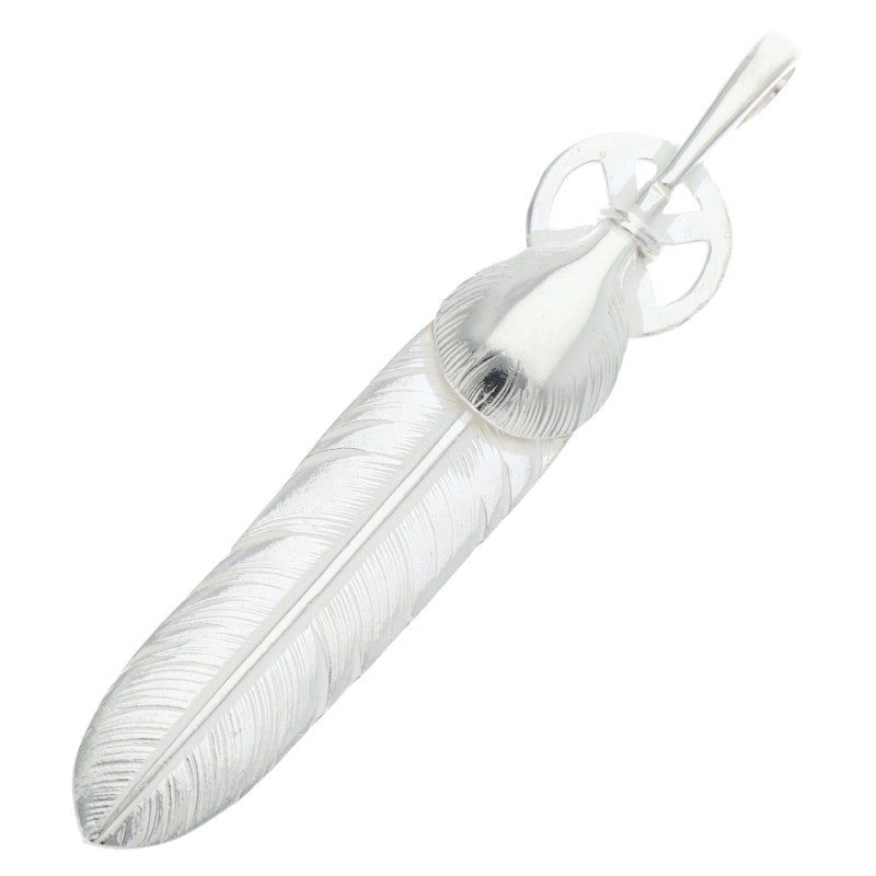 新品】SVハートホイールフェザー 大 【取扱：原宿シルバー店