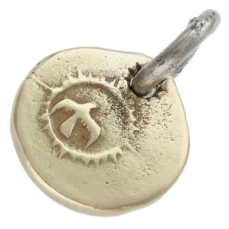 オールド全金太陽メタル 小 ※使用感あり 【取扱：原宿シルバー店