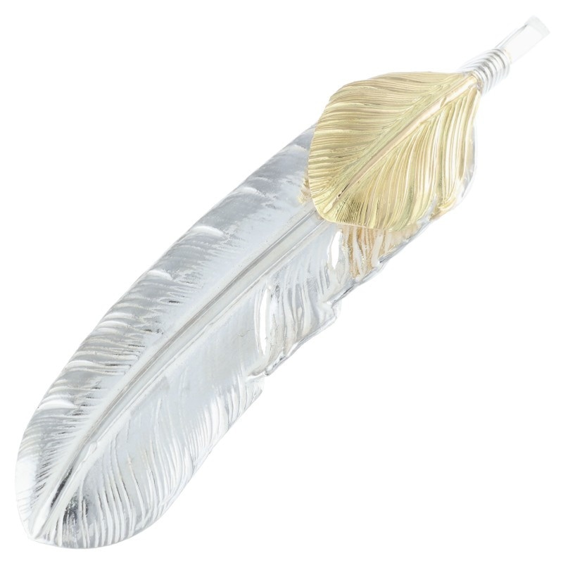 ゴローズ　上銀特大フェザー　左向き　ギャランティーあり goro's ゴローズ [OLD]上銀特大フェザー(左) ギャランティカード付