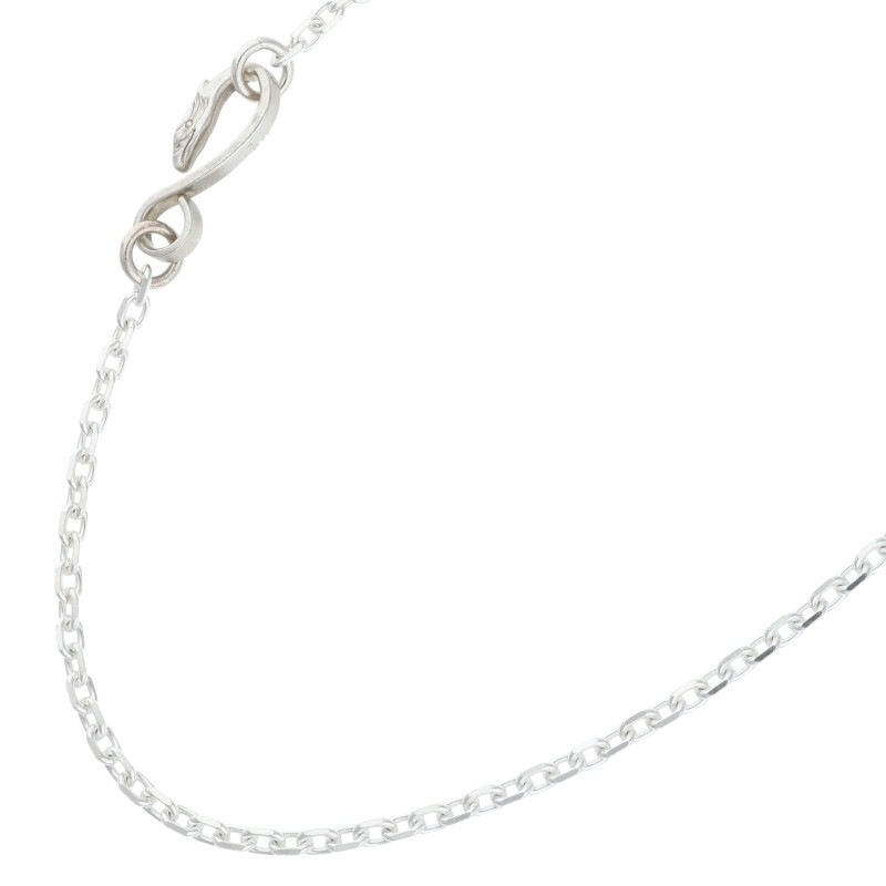 ゴローズ 細角チェーンほぼ未使用 新品】47㎝ シルバーチェーンのみ(細角 , 細丸 , 太角 , 太丸) ※丸