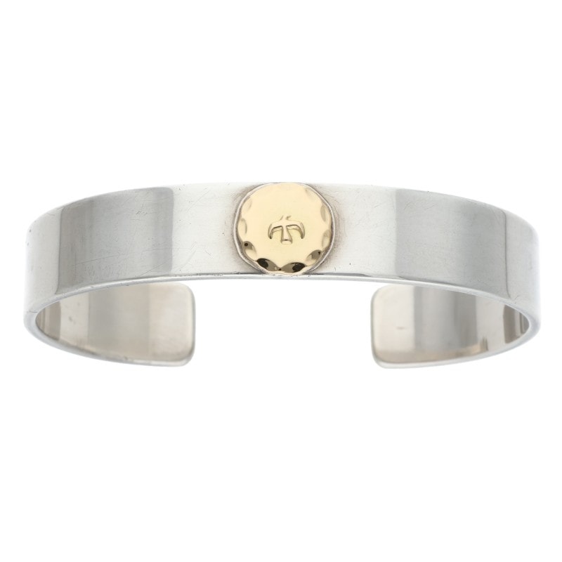 平打ちブレス　エンド8本彫　サイズM 平打ちブレス M 【取扱：原宿シルバー店】 | すべての商品 | ゴローズ