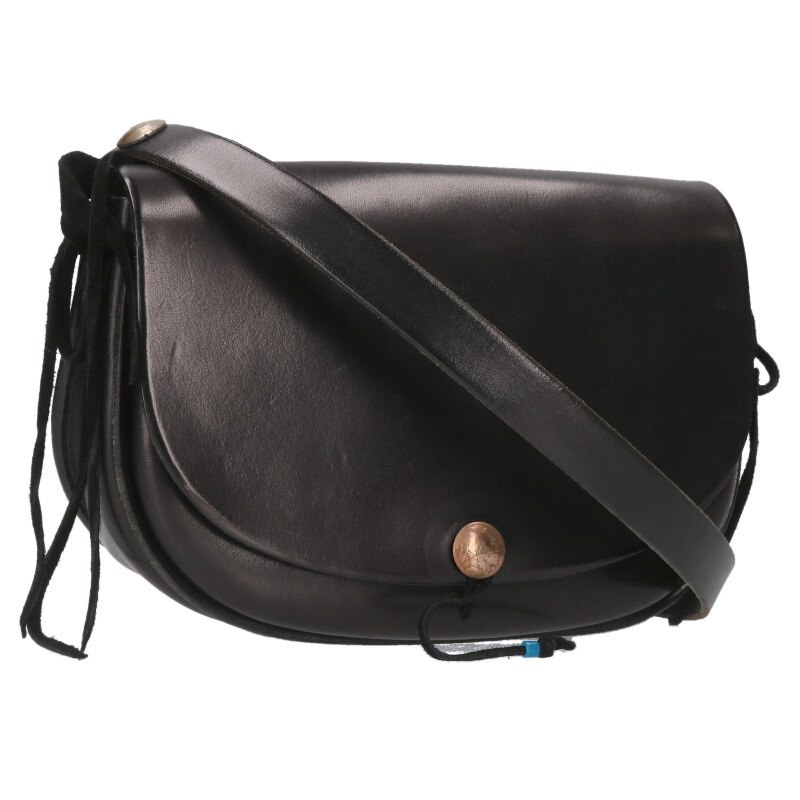 サドルレザーバケットバッグ 黒 【取扱：原宿シルバー店】 | すべての