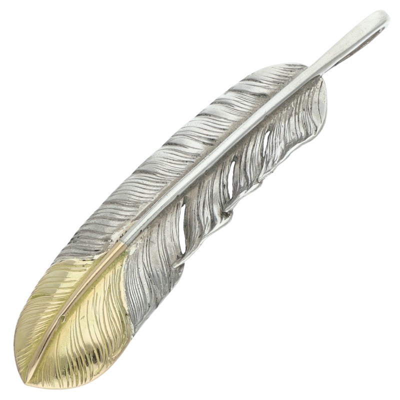 オールド先金特大フェザー 左向き ※広げなし 【取扱：心斎橋店