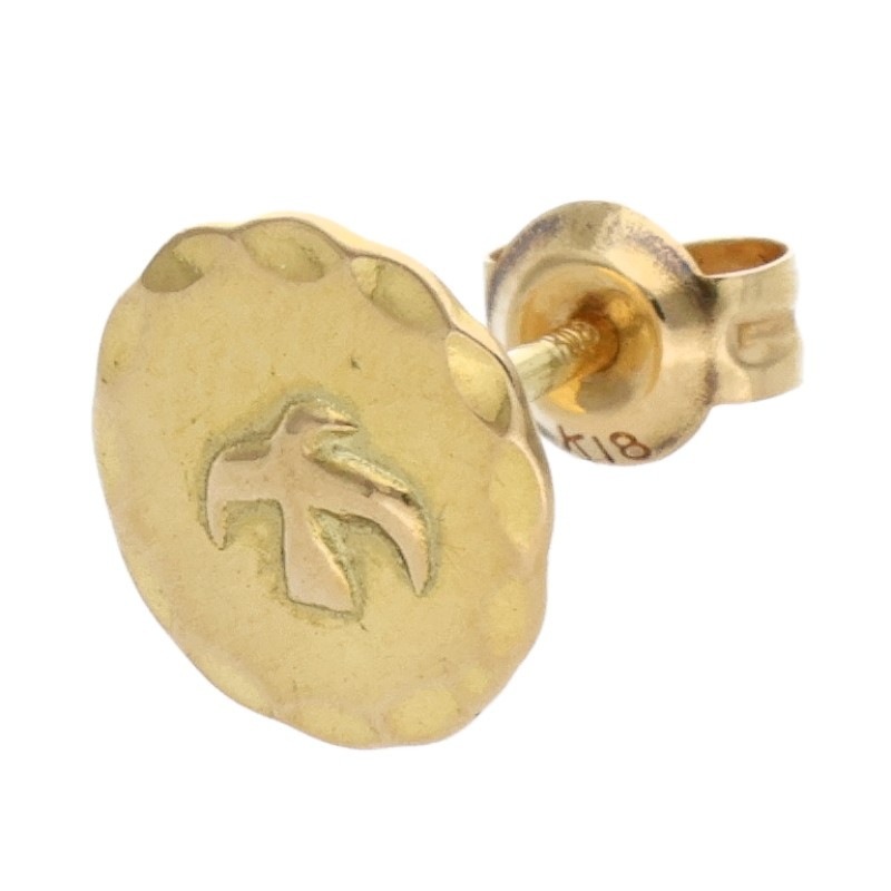 goro's ゴローズ　k18メタルピアス　M 金メタルピアス　中　全金 全金メタルピアス M【取扱：原宿シルバー店】 | すべての商品