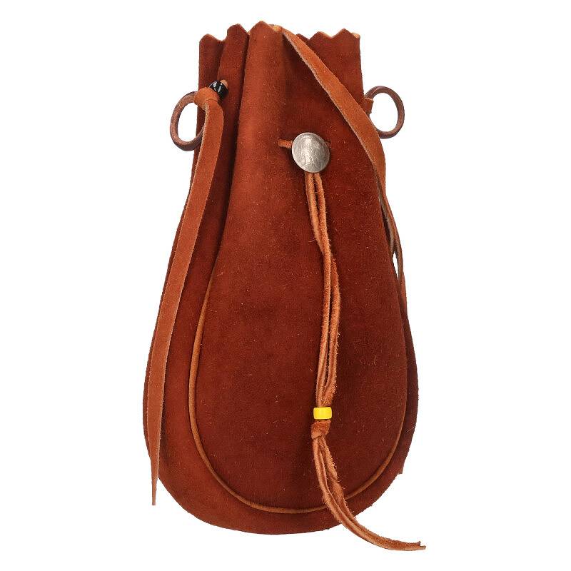 美品】マチ付き巾着ポーチ L 【取扱：原宿シルバー店】 | すべての商品