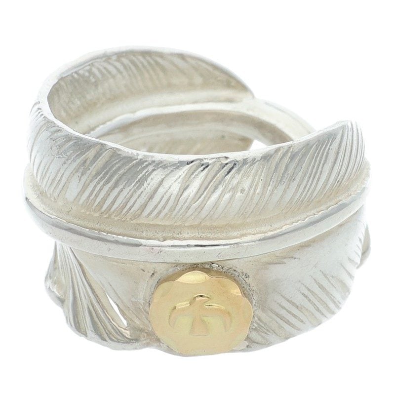 ゴローズ　プレーン特大フェザー　メタル付きフェザーリングセット ゴローズ プレーン特大フェザー メタル付きフェザーリングセット