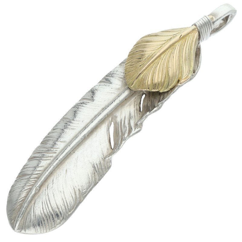 上金特大フェザー 左向き ※使用感あり 【取扱：名古屋大須店