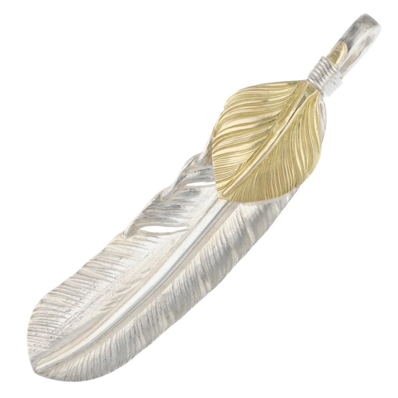 上金特大フェザー 右向き 【取扱：原宿シルバー店】 | すべての商品