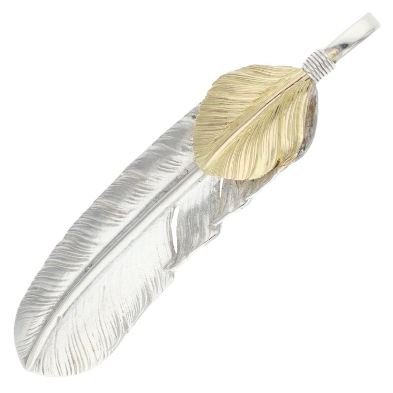 全金フェザーK18地金　左曲がり　定価28900円 goro's ゴローズ 全金 フェザー 大 K18 R 左向き 楽天市場】goro's