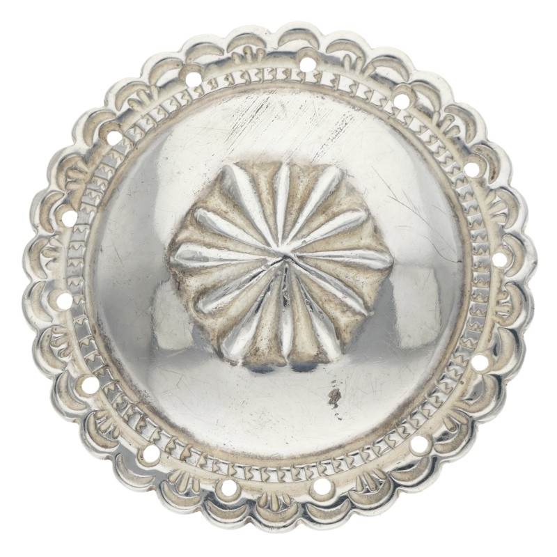 1/11新入荷セール23時まで】GC-40/SVコンチョ 大 【取扱：原宿シルバー