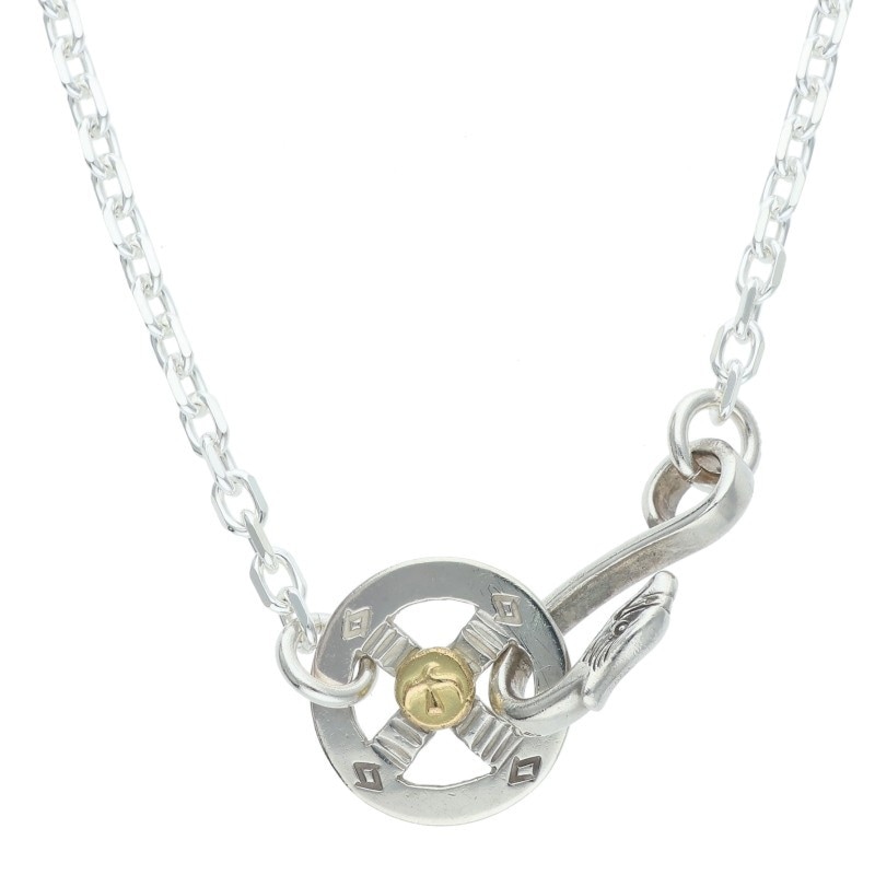 【hayato maekawa】ゴローズホイール付細角チェーン ネックレス ホイール付き細角チェーン 【取扱：原宿シルバー店】 | すべての商品