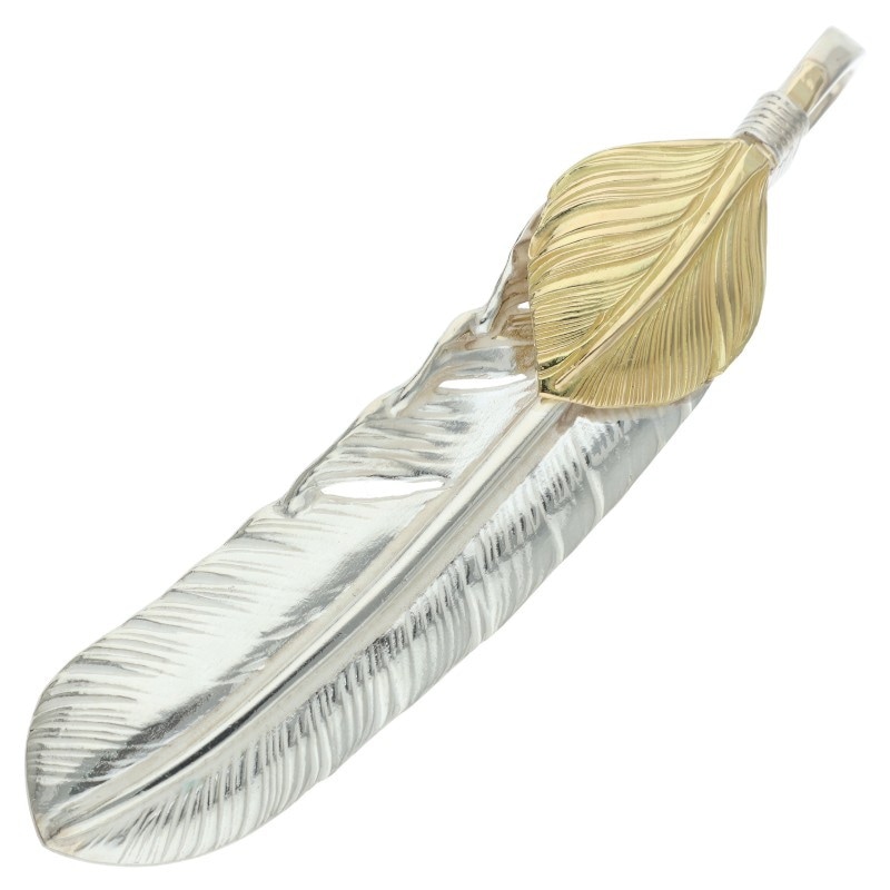 上金特大フェザー 右向き 【取扱：原宿シルバー店】 | すべての商品